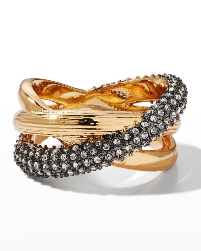 Greta Tri-Tone Ring, Size